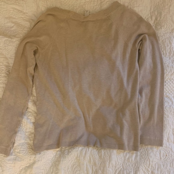 Ann Taylor Loft Cream Sweater - Picture 4 of 6